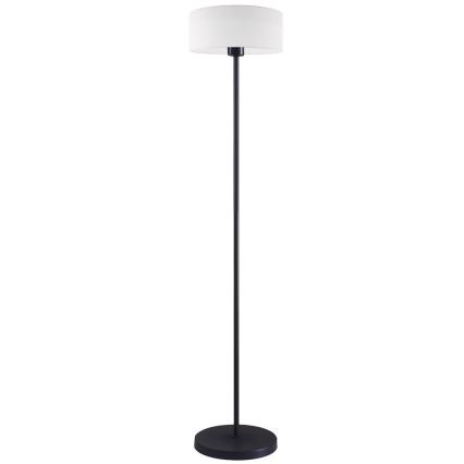 LED-Stehlampe TUNJA 1× E27/20 W/230 V, Ø 30 cm, schwarz/weiß