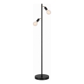 LED-Stehleuchte 2xE27/7W/230V 2000K schwarz/gold