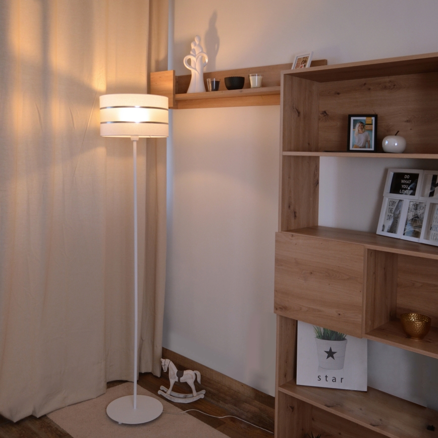 LED Stehleuchte HELEN 1xE27/15W/230V weiß