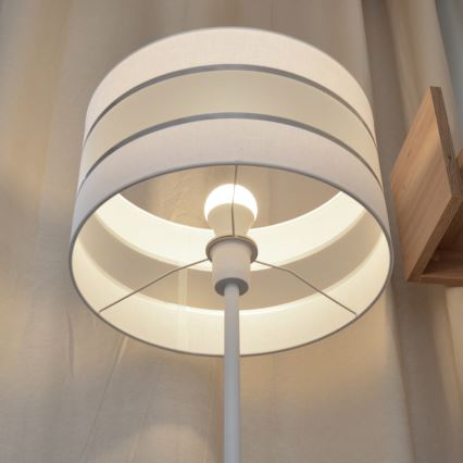 LED Stehleuchte HELEN 1xE27/15W/230V weiß