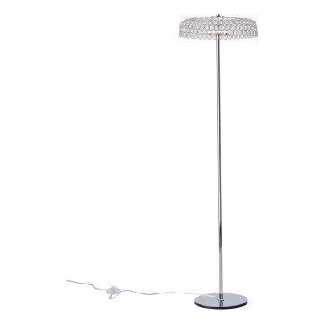 LED-Stehleuchte LED/10W/230V 3000K glänzendes Chrom