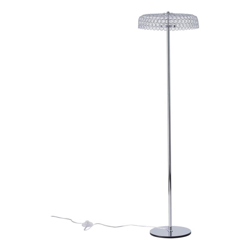 LED-Stehleuchte LED/10W/230V 3000K glänzendes Chrom
