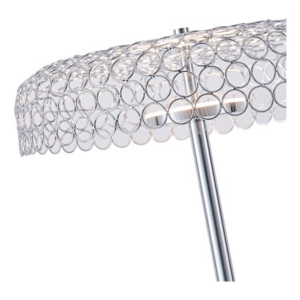 LED-Stehleuchte LED/10W/230V 3000K glänzendes Chrom
