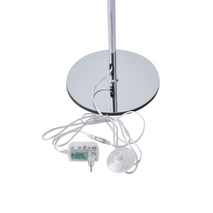 LED-Stehleuchte LED/10W/230V 3000K glänzendes Chrom