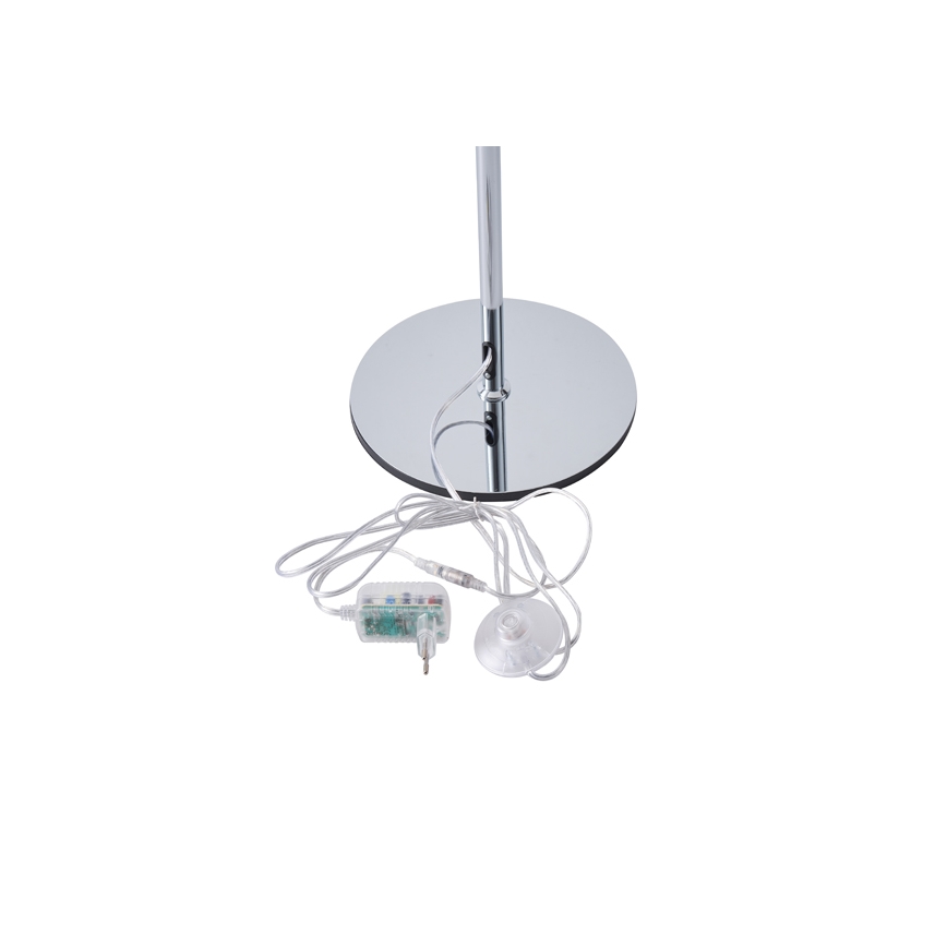 LED-Stehleuchte LED/10W/230V 3000K glänzendes Chrom