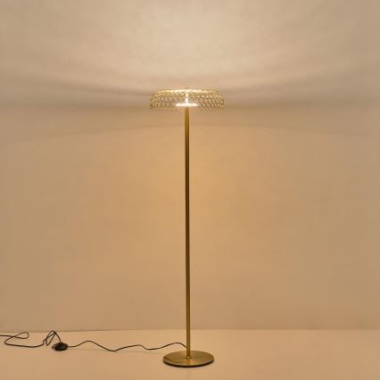 LED-Stehleuchte LED/10W/230V 3000K golden