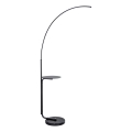 LED-Stehleuchte mit Ablage LED/20W/230V 3000-6500K schwarz
