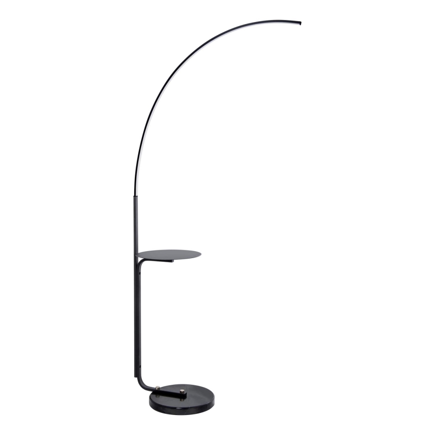 LED-Stehleuchte mit Ablage LED/20W/230V 3000-6500K schwarz