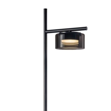 LED-Stehleuchte OFELIA 1xGX53/6W/230V schwarz/rauchfarben