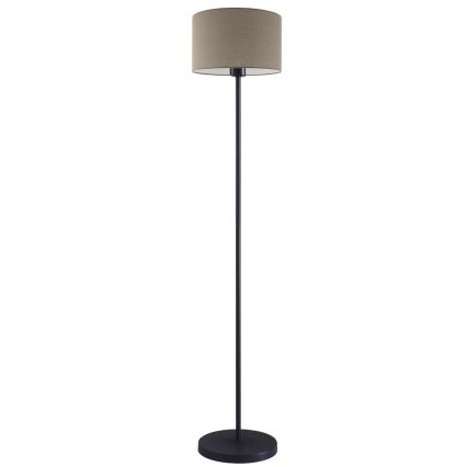LED-Stehleuchte TUNJA 1xE27/20W/230V Ø 30 cm schwarz/taupe