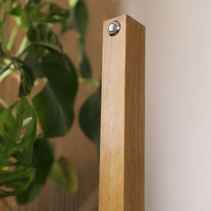 LED Stehleuchte VERDE LED/18W/230V 3000K Eiche/Schwarz