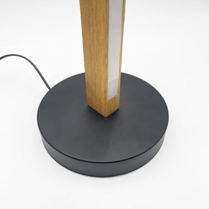 LED Stehleuchte VERDE LED/18W/230V 3000K Eiche/Schwarz