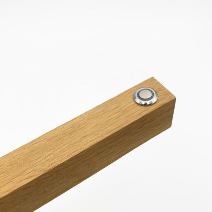 LED Stehleuchte VERDE LED/18W/230V 3000K Eiche/Schwarz