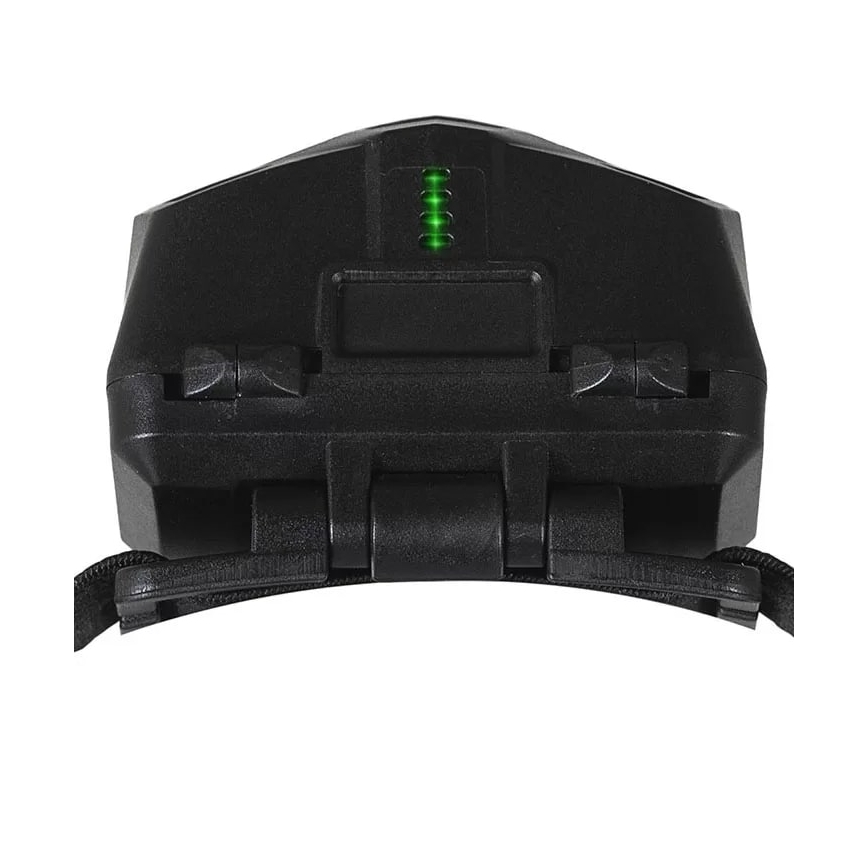 LED wiederaufladbare Stirnlampe mit Dimmfunktion, Sensor und rotem Licht 2xLED/5W/5V/3xAAA IP65 500 lm 1200 mAh