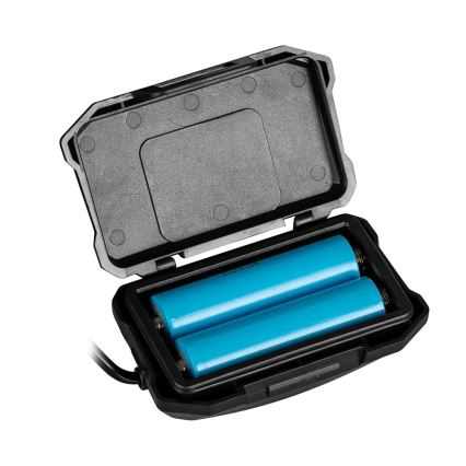 LED wiederaufladbare Stirnlampe mit Dimmfunktion, Sensor, Powerbank-Funktion und rotem Licht LED/10W/5V IP44 1200 lm 4000 mAh