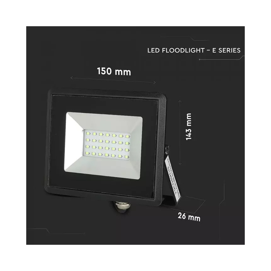 LED-Strahler LED/20W/230V IP65 grünes Licht