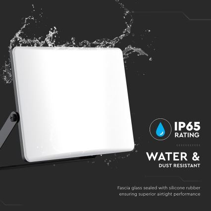 LED-Strahler LED/30W/230V 3000/4000/6500K IP65 schwarz