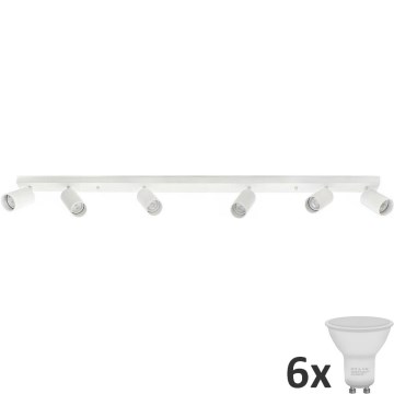 LED-Strahler ANGIE 6xGU10/4,7W/230V