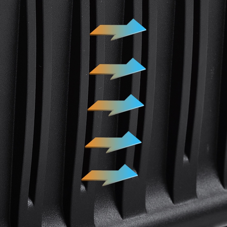 LED-Strahler für den Außenbereich LED/30W/230V 4000K IP65 schwarz