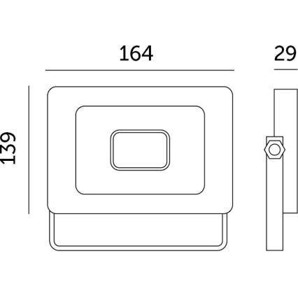 LED-Strahler für den Außenbereich LED/30W/230V IP65 6500K
