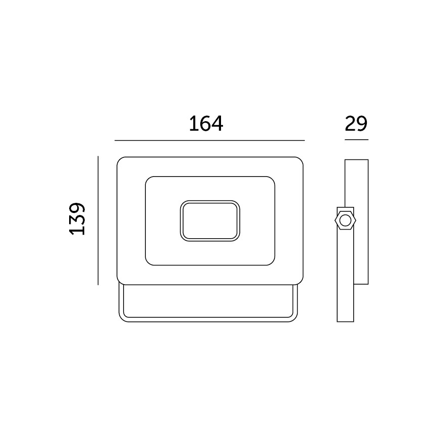 LED-Strahler für den Außenbereich LED/30W/230V IP65 6500K