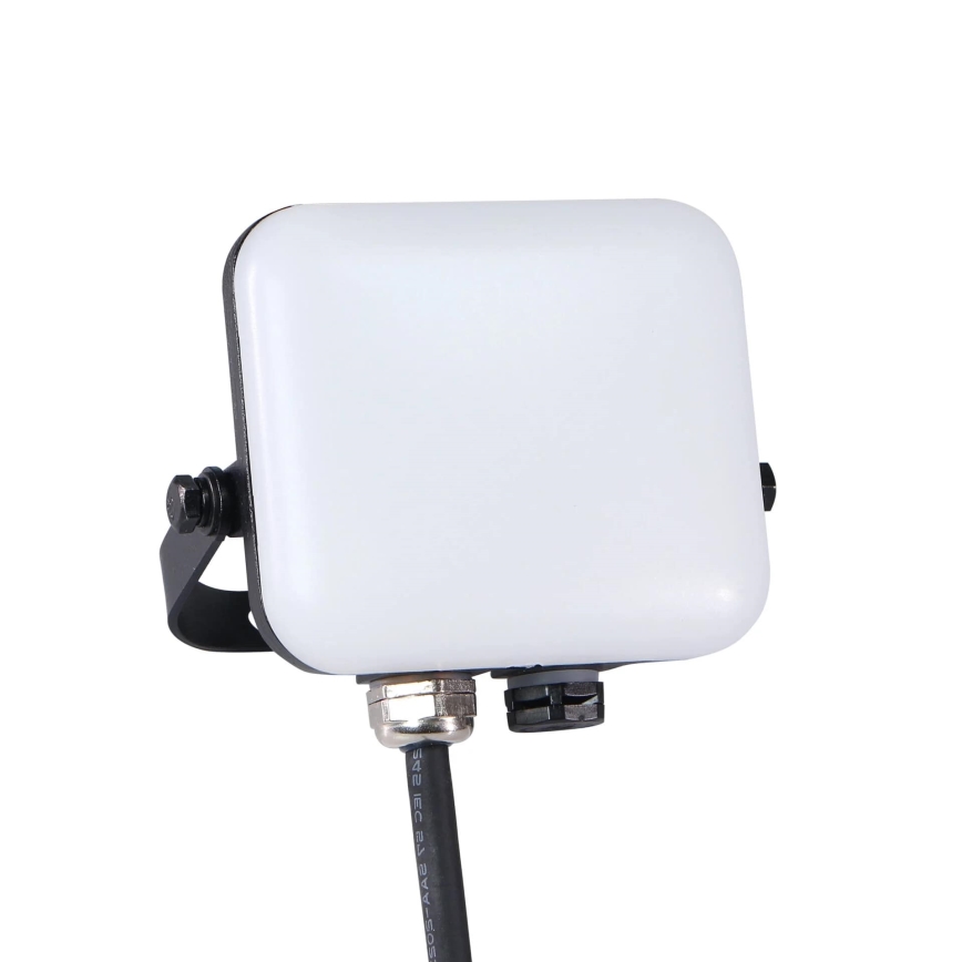 LED-Strahler für den Außenbereich MILKY LED/10W/230V 4000K IP65 schwarz