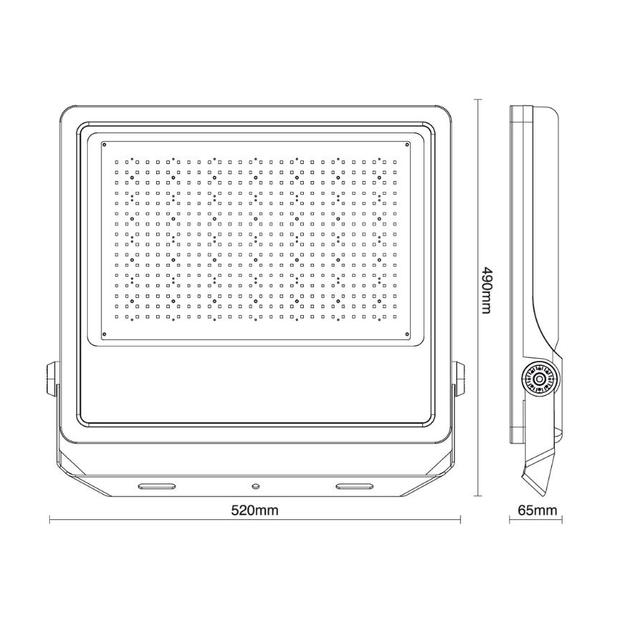 LED-Strahler für den Außenbereich PROFI PLUS LED/400W/230V 5000K IP66