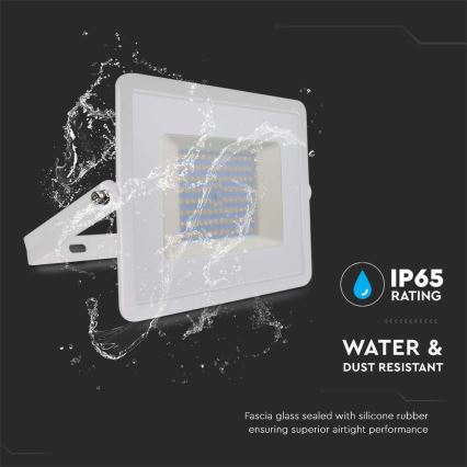 LED-Strahler LED/100W/230V 4000K IP65 weiß