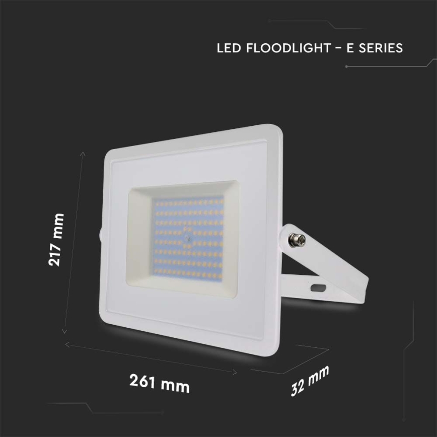 LED-Strahler LED/100W/230V 4000K IP65 weiß