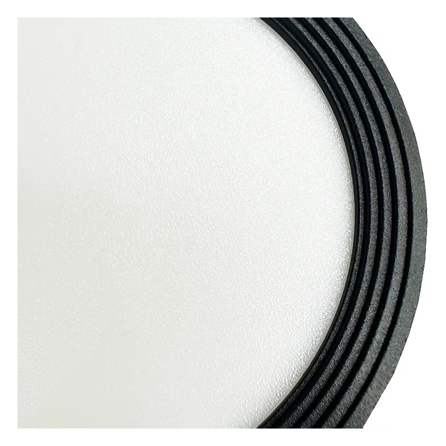 LED-Strahler LED/17W/230V 4000K d 15 cm schwarz