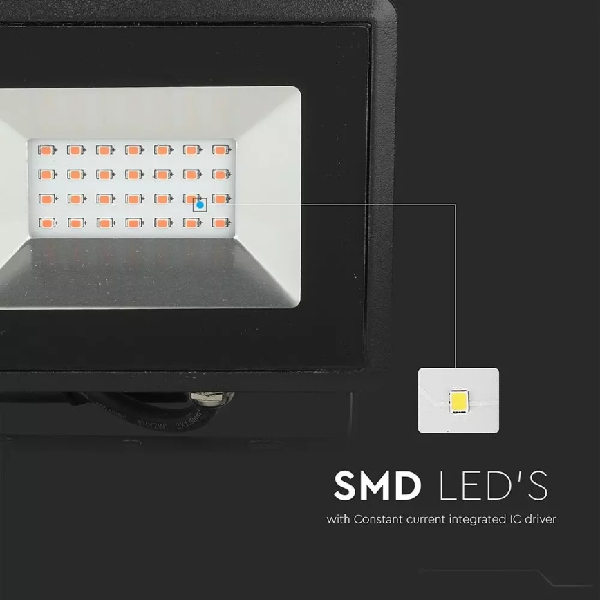 LED-Strahler LED/20W/230V IP65 rosa Leuchte