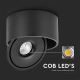 Flexibler LED-Strahler LED/28W/230V 3000/4000/6400K CRI 90 schwarz