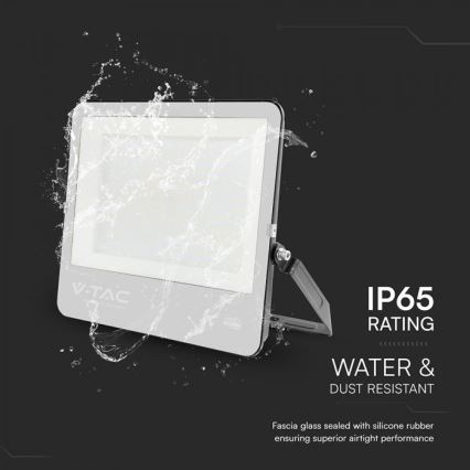 LED-Strahler LED/300W/230V 4000K IP65 schwarz