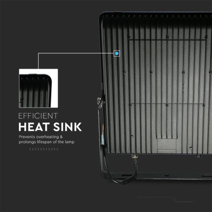 LED-Strahler LED/30W/230V 6400K IP65 schwarz