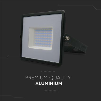 LED-Strahler LED/50W/230V 4000K IP65 schwarz