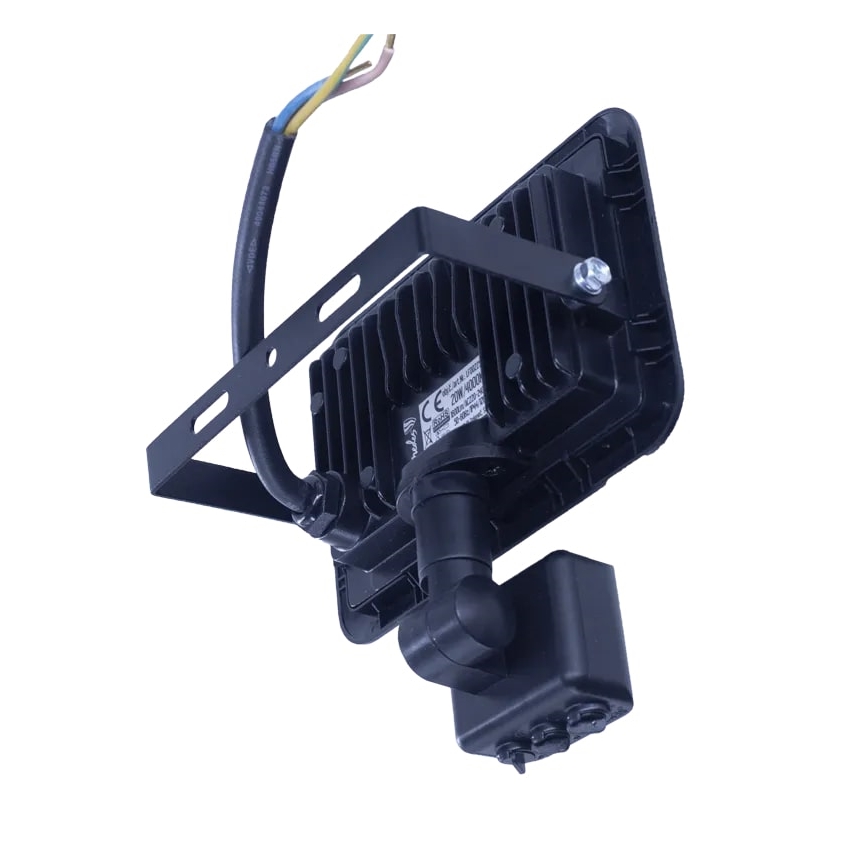 LED-Strahler mit Sensor LED/20W/230V 4000K IP44