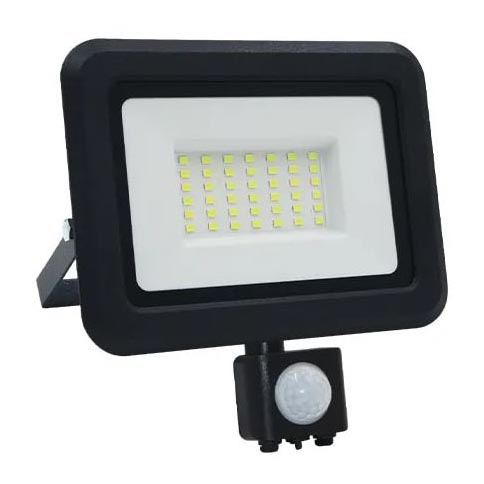 LED-Strahler mit Sensor LED/30W/230V 4000K IP44