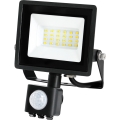 LED-Strahler mit Sensor MHC LED/20W/230V IP44 6500K schwarz