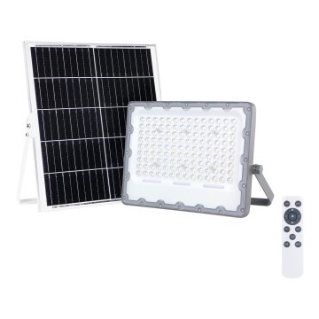 LED-Strahler mit Solarpanel FOCUS LED/100W/15000 mAh 3,2V 6000K IP65 + Fernbedienung