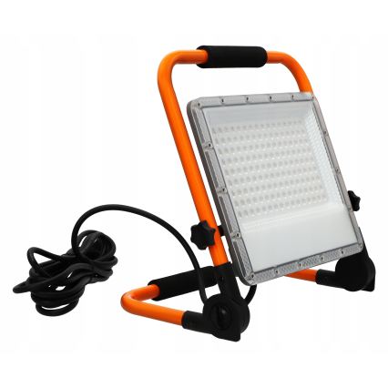 LED-Strahler mit Ständer LED/100W/230V 4500K IP65 orange