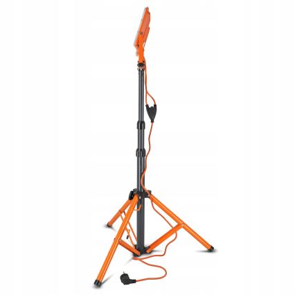 LED-Strahler mit Stativ 2xLED/50W/230V 4500K IP65 orange