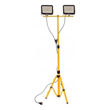 LED-Strahler mit Stativ NOCTIS 2xLED/50W/230V 4000K IP65