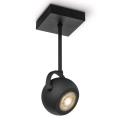 LED Strahler NOP 1xGU10/5,8W/230V schwarz, dimmbar