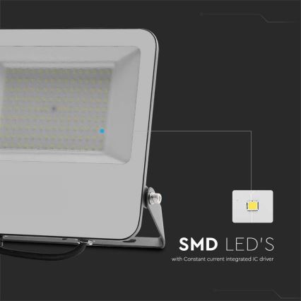 LED-Strahler SAMSUNG CHIP LED/100W/230V 4000K IP65 schwarz