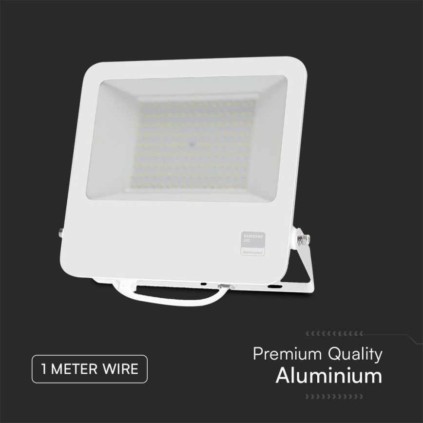 LED-Strahler SAMSUNG CHIP LED/100W/230V 6400K IP65 weiß