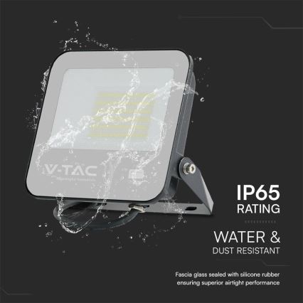 LED-Strahler SAMSUNG CHIP LED/50W/230V 6500K IP65 schwarz