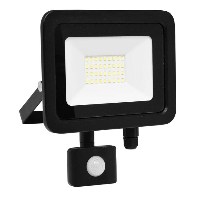 LED-Strahler STAR mit Sensor LED/30W/230V IP44 5000K