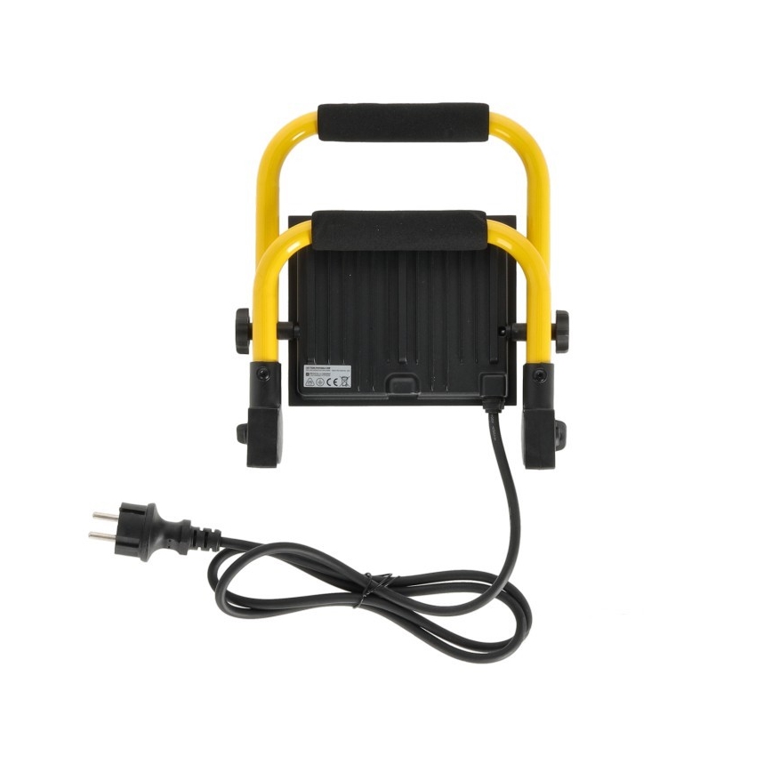LED-Strahler TIGRA LED/50W/4000K IP54 schwarz/gelb