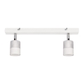 LED-Strahler TUBSSON 2xGU10/4,8W/230V weiß/glänzendes Chrom
