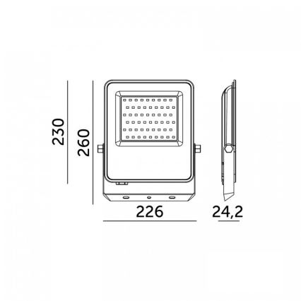 LED-Strahler ULSAN LED/100W/230V 4000K IP65